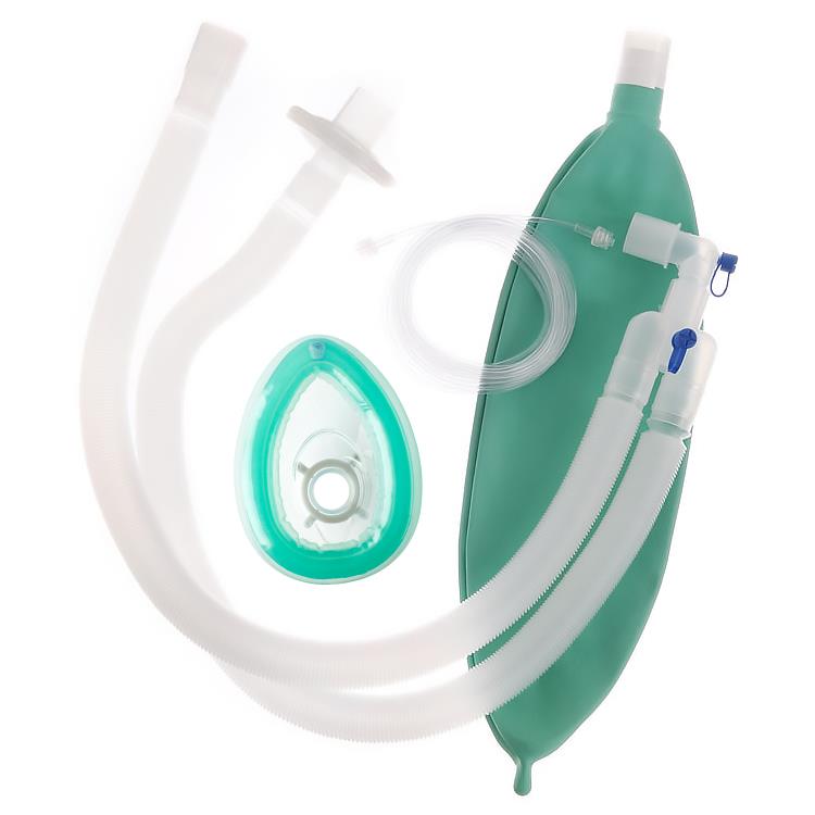 Circuit Anesthesia Breathing Adult Anesthesia Circuit with 90' Expandable Tubing, 1 BV Filter, 3 L Bag, Gas Sampling Line, Size 5 Mask with Top Valve DYNJAA10160 by Medline  ID DYNJAA10160